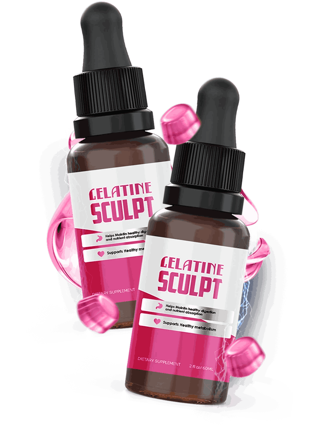 Gelatine Sculpt drops
